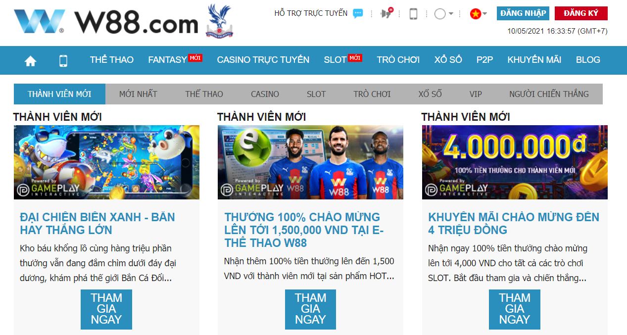 Top 3 nhà cái cá cược tặng tiền miễn phí hấp dẫn nhất